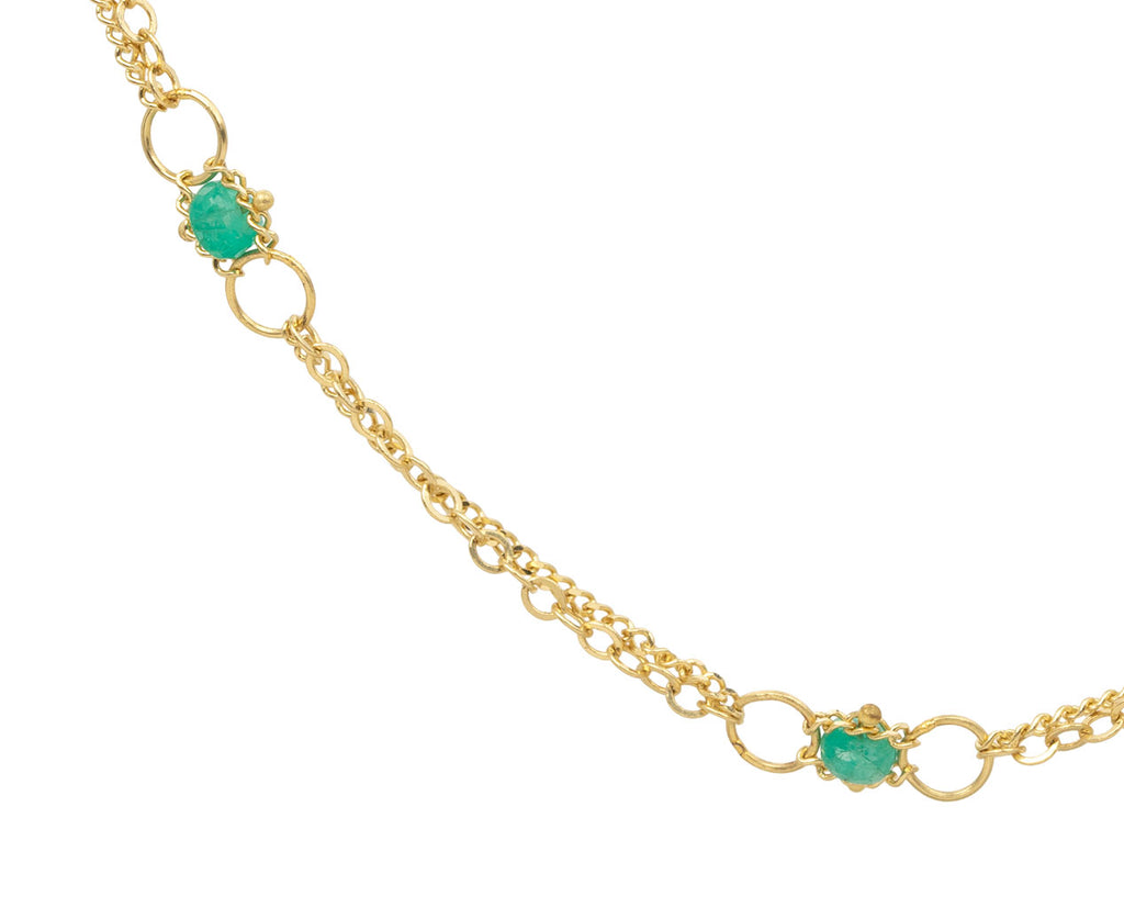 Emerald Whisper Chain Necklace - TWISTonline 
