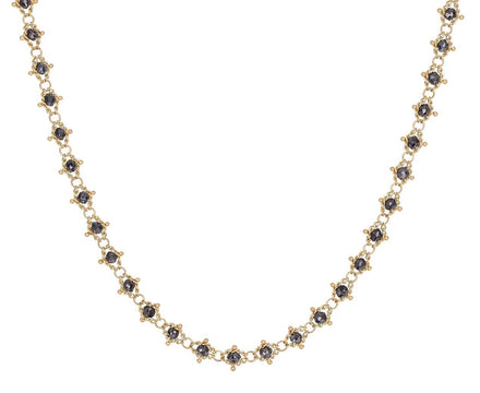 Black Diamond Textile Necklace - TWISTonline 