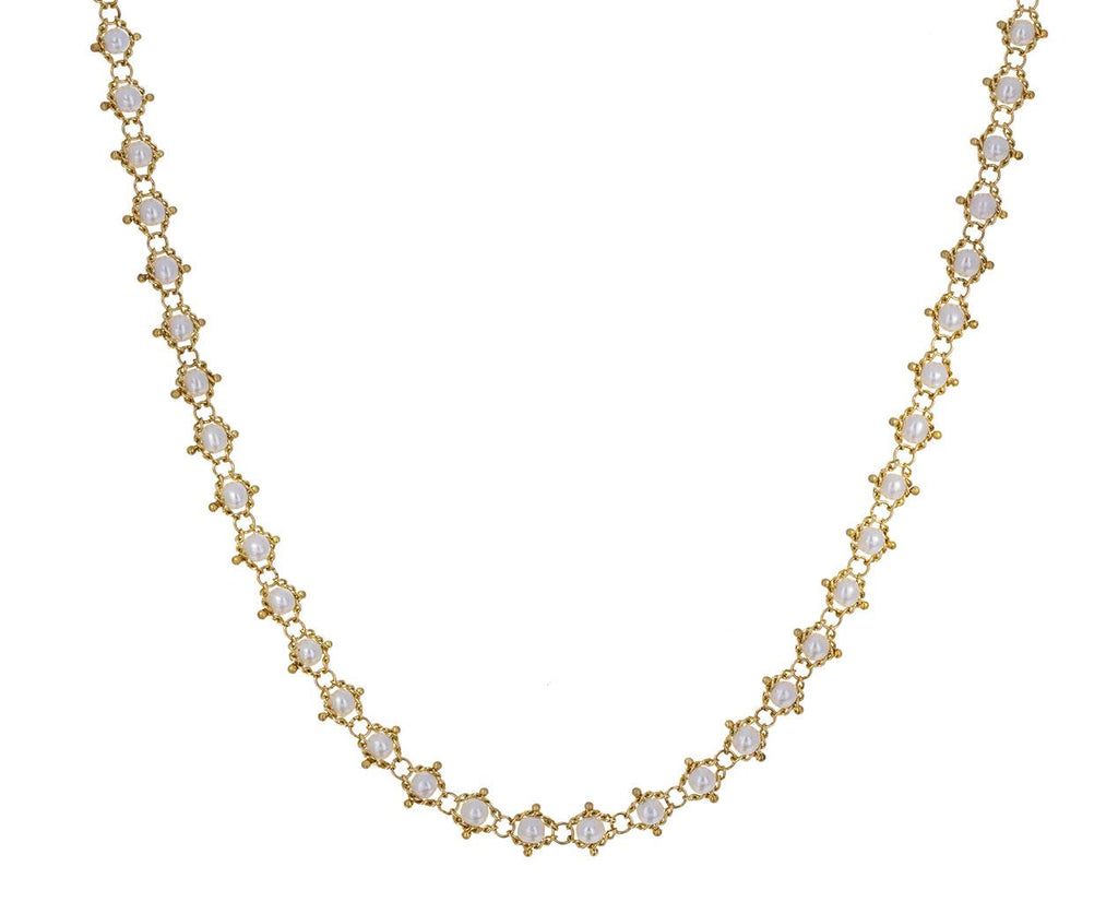 Pearl Textile Necklace - TWISTonline 