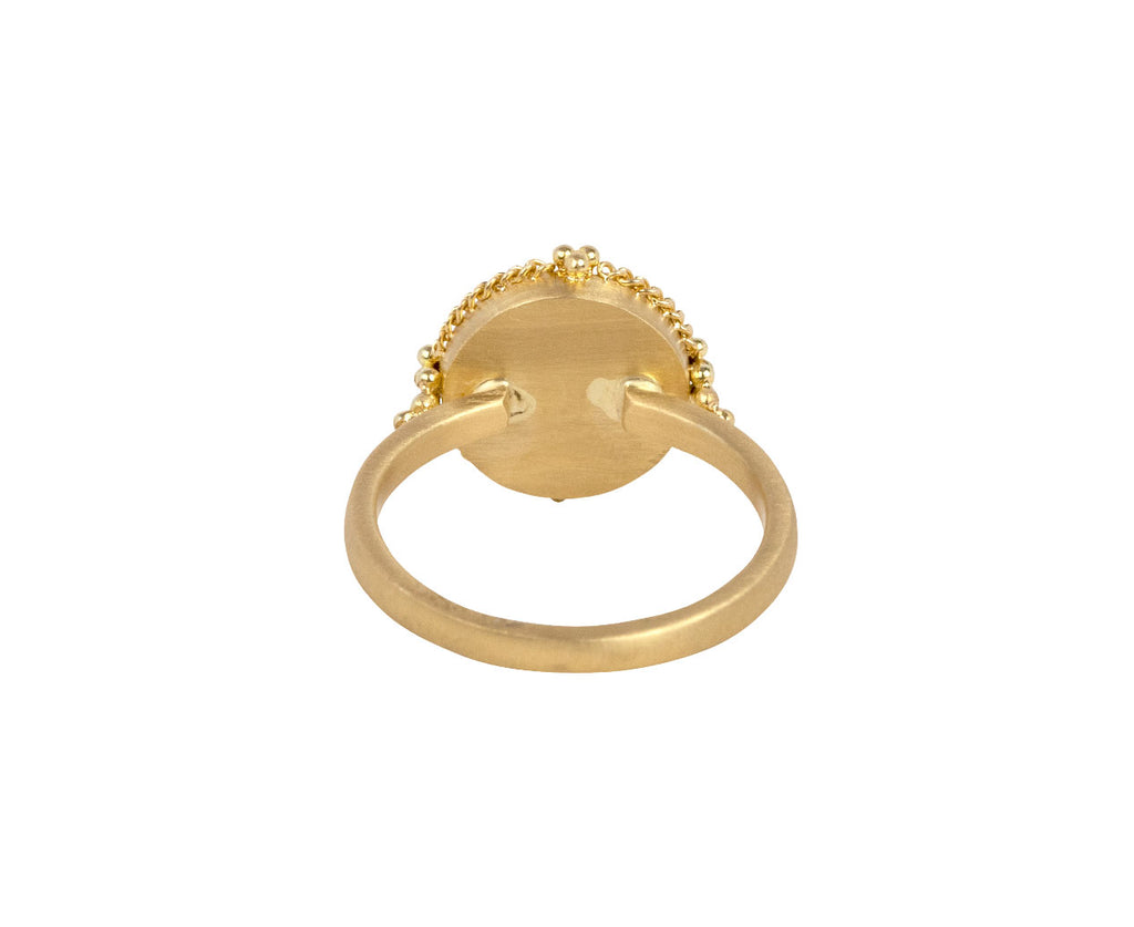 Amali Carved Moonstone Face Ring