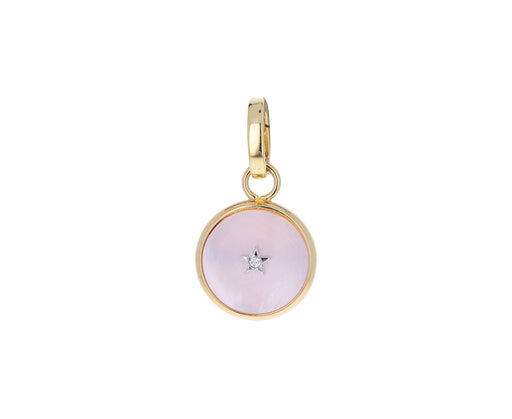 Mini Ora Pink Mother of Pearl Charm ONLY