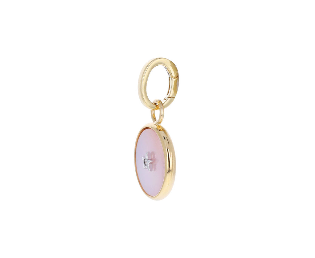 Mini Ora Pink Mother of Pearl Charm ONLY
