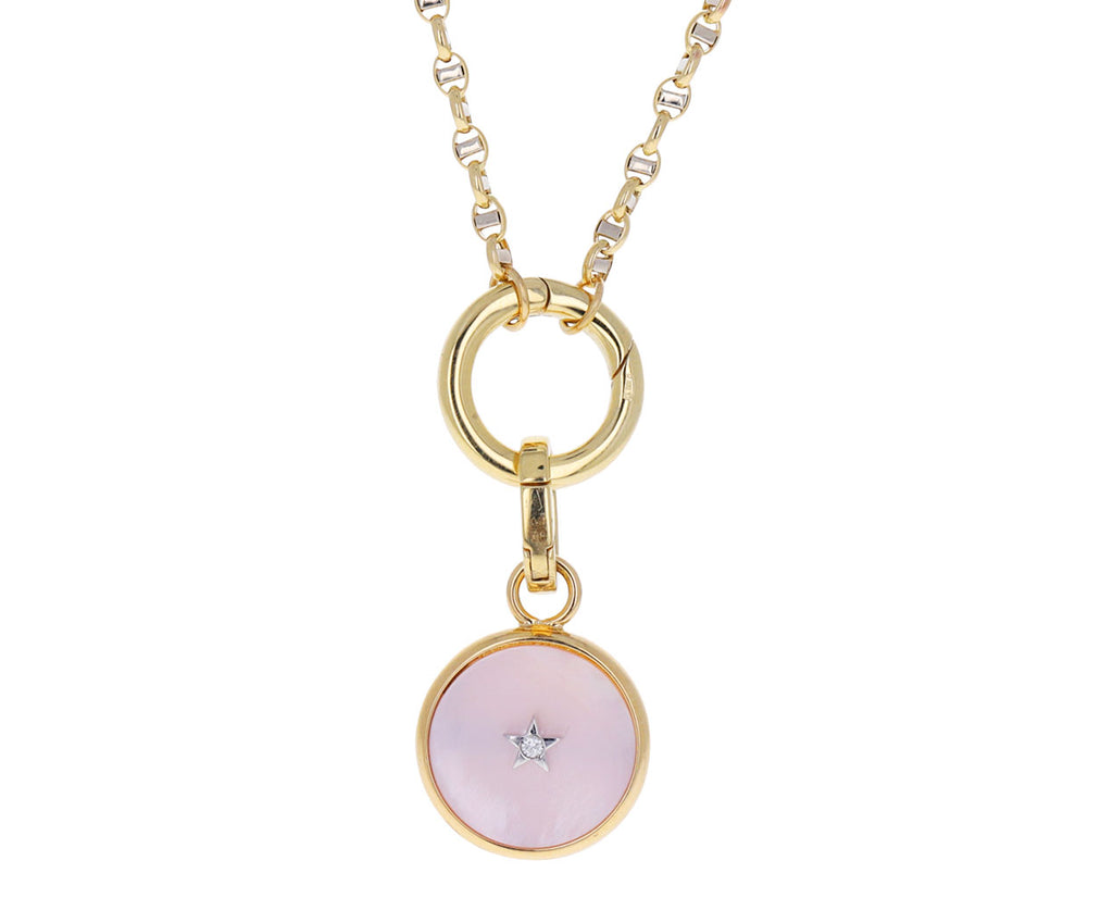 Mini Ora Pink Mother of Pearl Charm ONLY