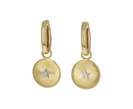 Ora Mini Charm Hoop Earrings