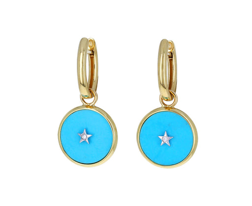 Ora Pure Turquoise Drop Earrings