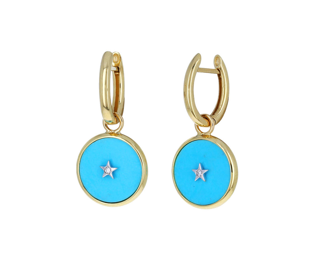 Ora Pure Turquoise Drop Earrings