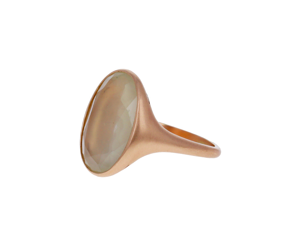 Oval Moonstone Ring