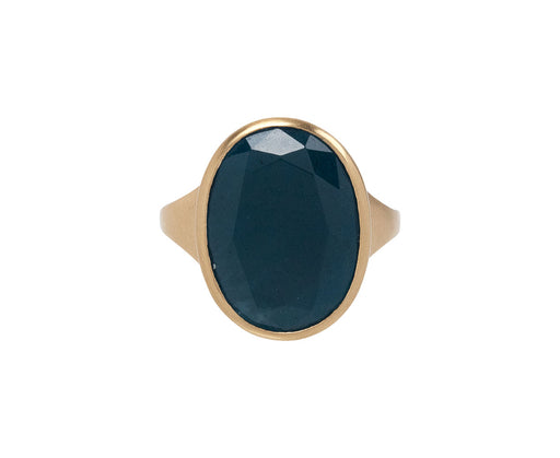 Anaconda Gold Blue Beryl Dionisio Ring