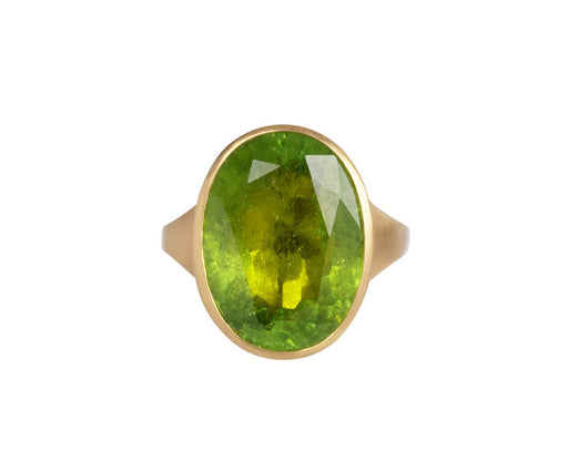 Green Tourmaline Dionisio Ring