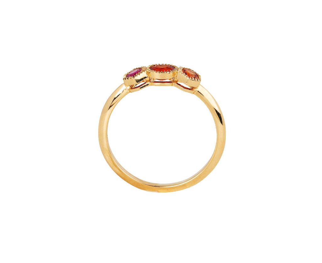 Ark Raspberry Lakshmi Sapphire Ring Top