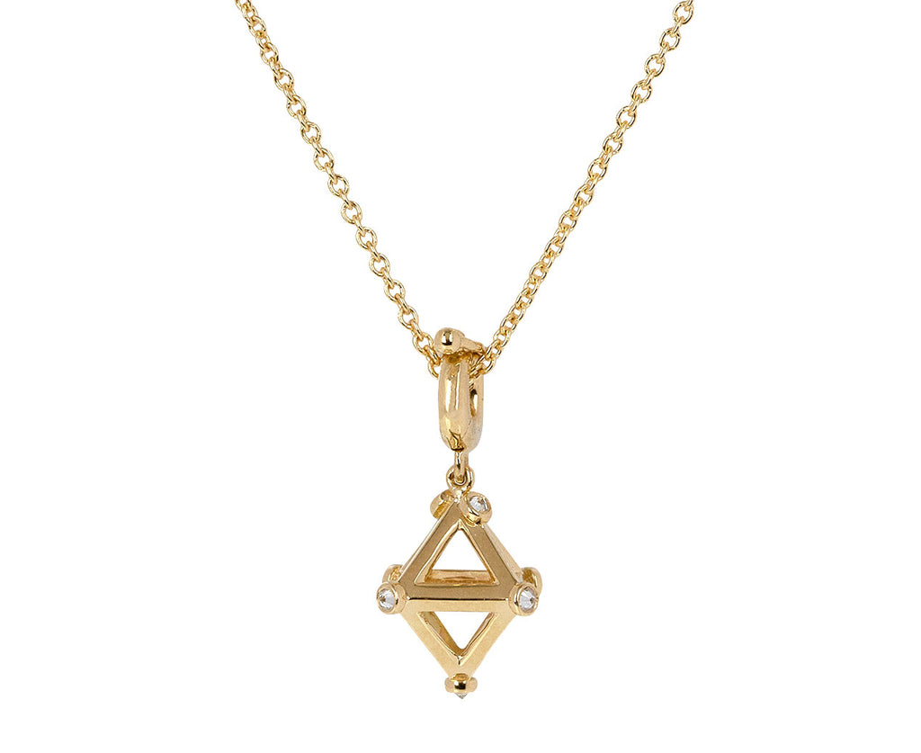 Reflection Diamond Pendant Necklace