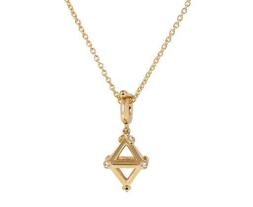 Reflection Diamond Pendant Necklace