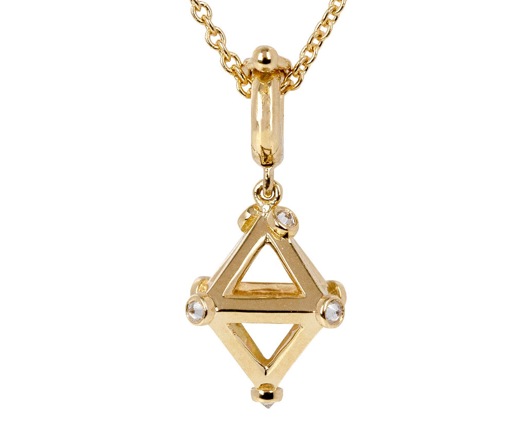 Reflection Diamond Pendant Necklace