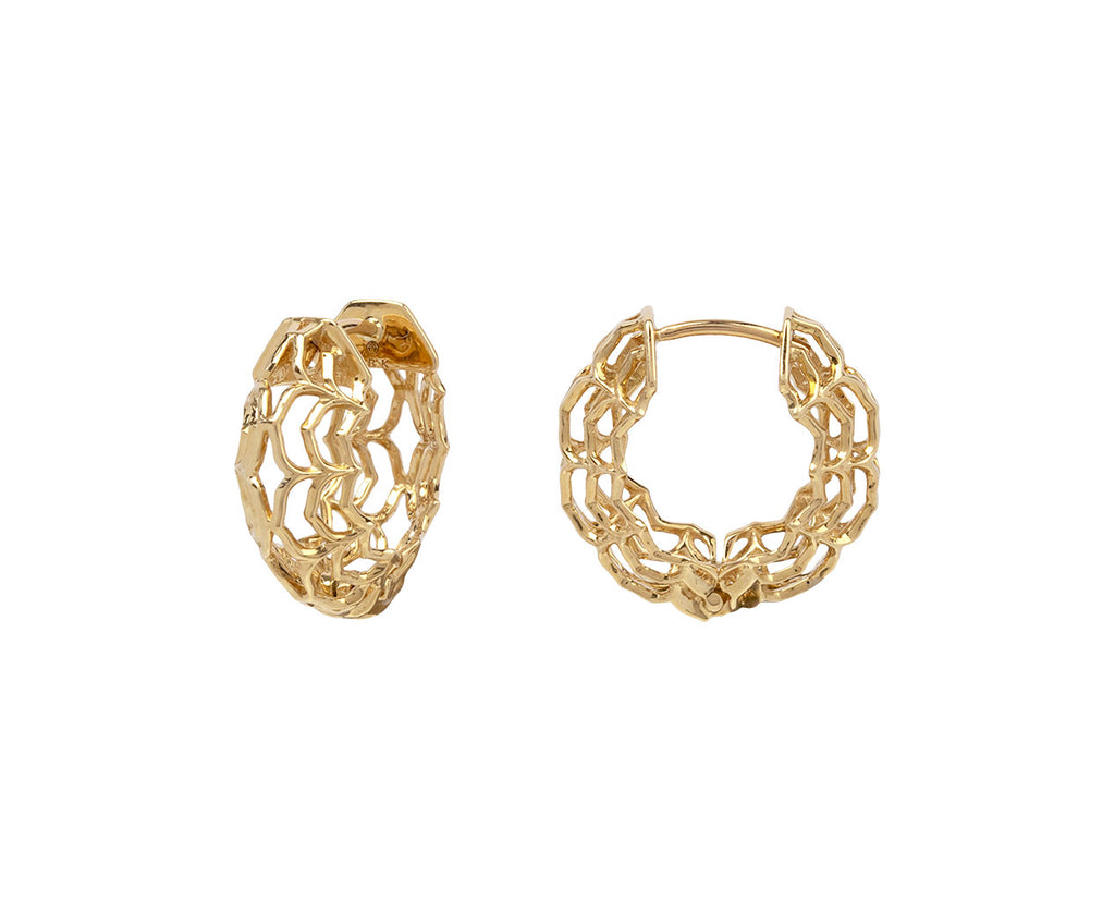 Small Dreamweaver Hoop Earrings