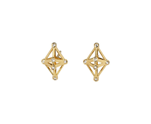 Dreamscapes Diamond Stud Earrings