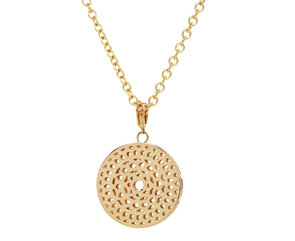 Ark Diamond Dreamscapes Pendant Necklace Back