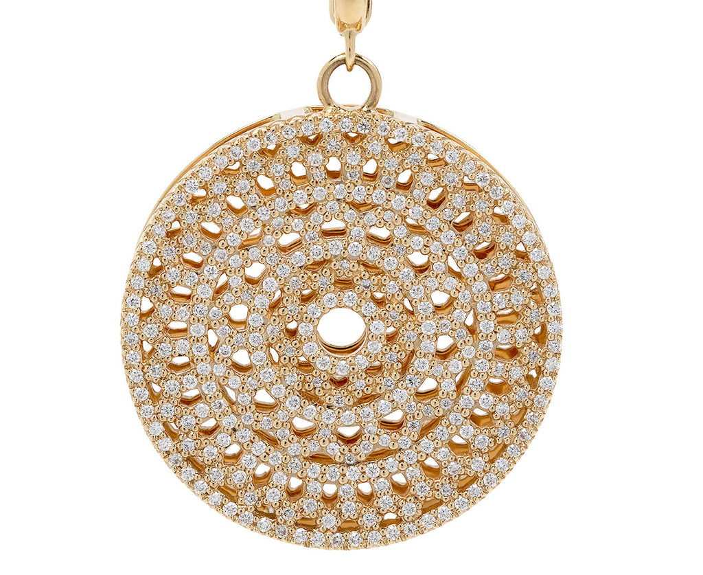 Ark Diamond Dreamscapes Pendant Necklace Close Up