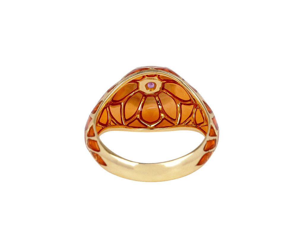 Orange Lalita Aura Ring