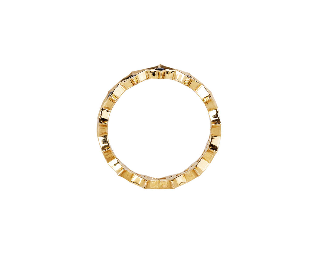 Ark Blue Sapphire Dreamweaver Ring Top