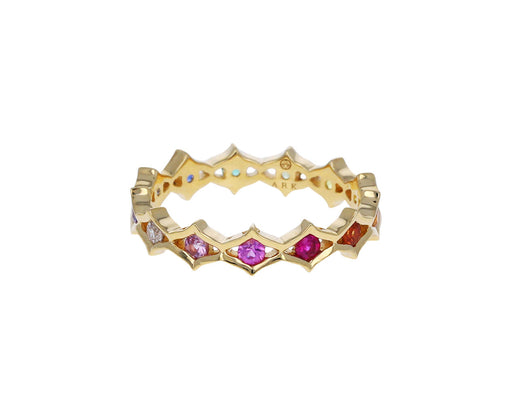 Rainbow Sapphire Dreamweaver Ring