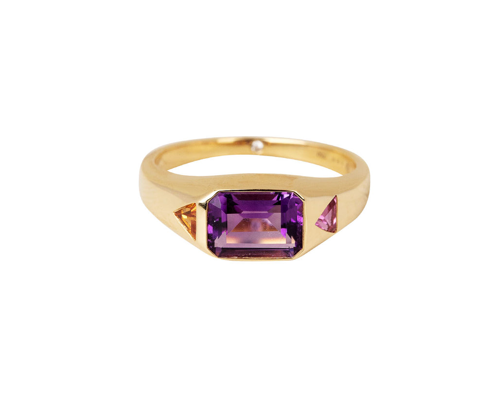 Ark Mini Amethyst Creation Ring