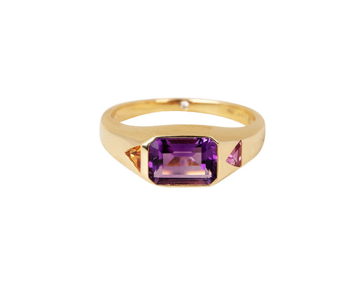 Ark Mini Amethyst Creation Ring
