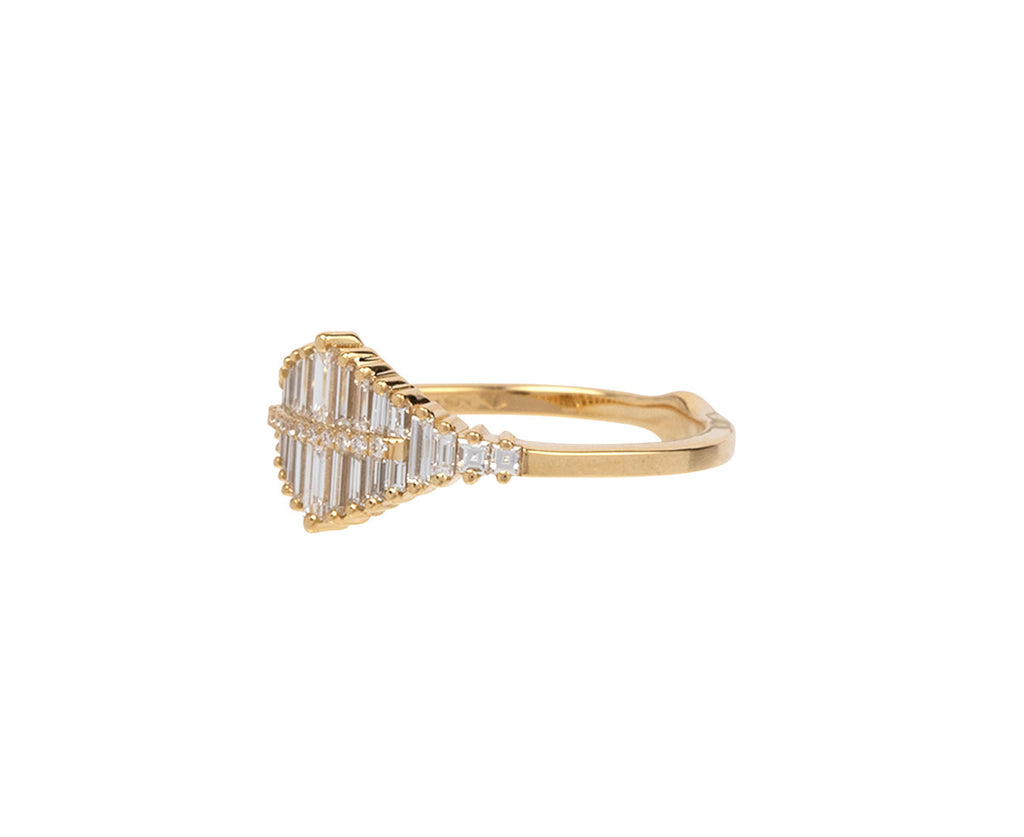 Gradiant Diamond Solitaire Ring