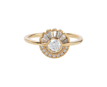 Artëmer Round Diamond Cluster Solitaire