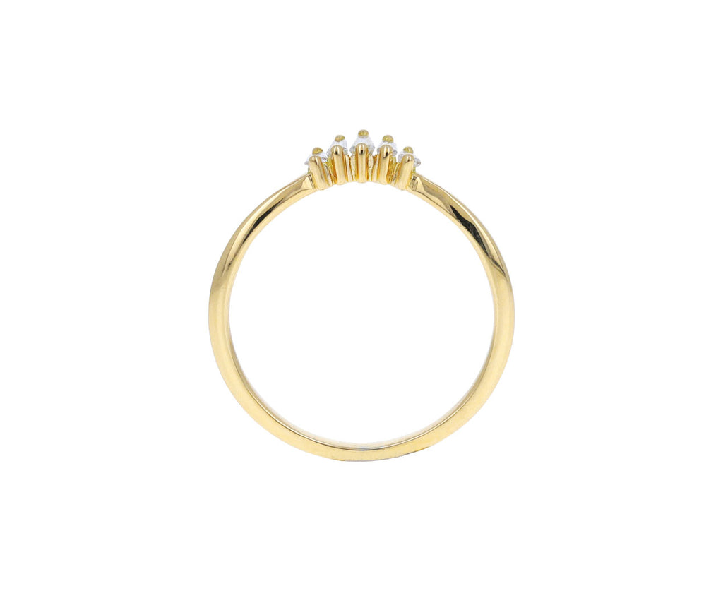 Baguette Diamond Nesting Wedding Ring