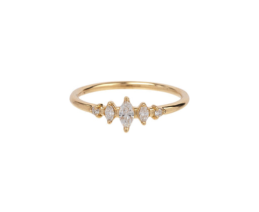 Art Deco Marquise Diamond Solitaire