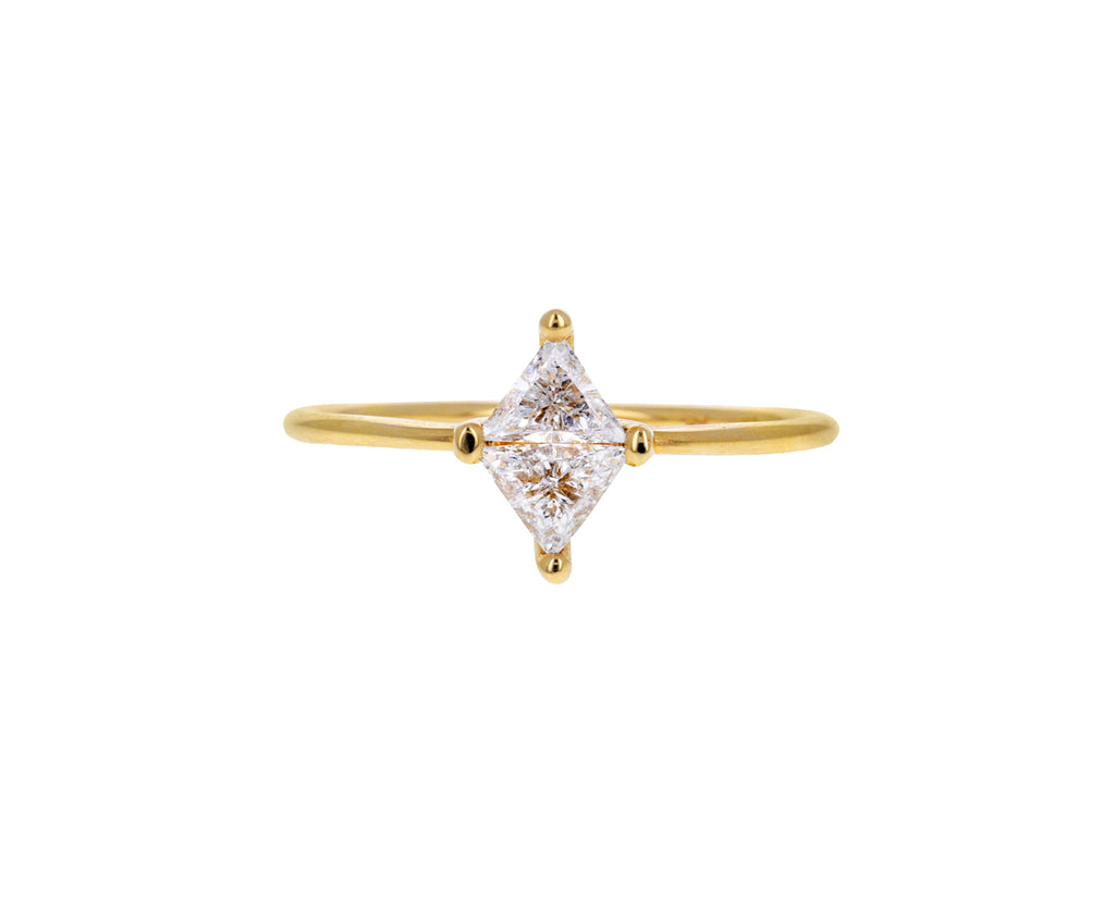 Diamond Rhombus Ring