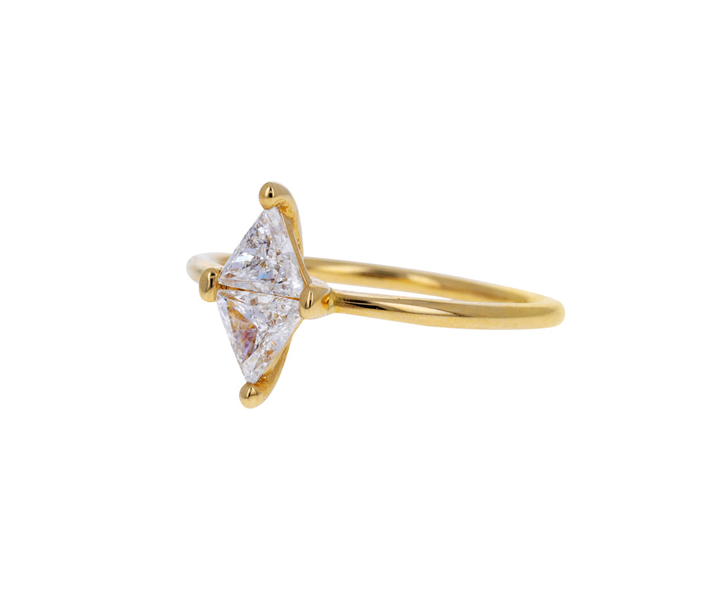 Diamond Rhombus Ring