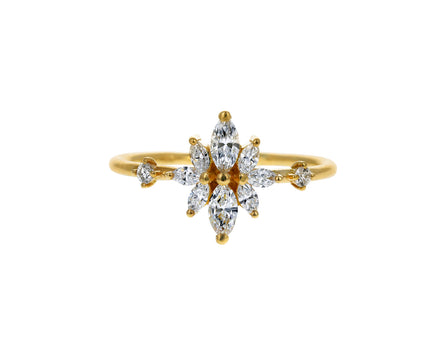 Marquise Diamond Mirror Ring - TWISTonline 