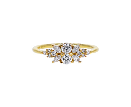 Diamond Flora Ring