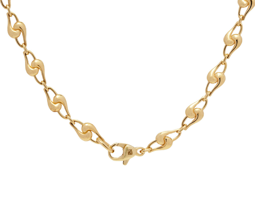Small Gold Knot Chain Necklace