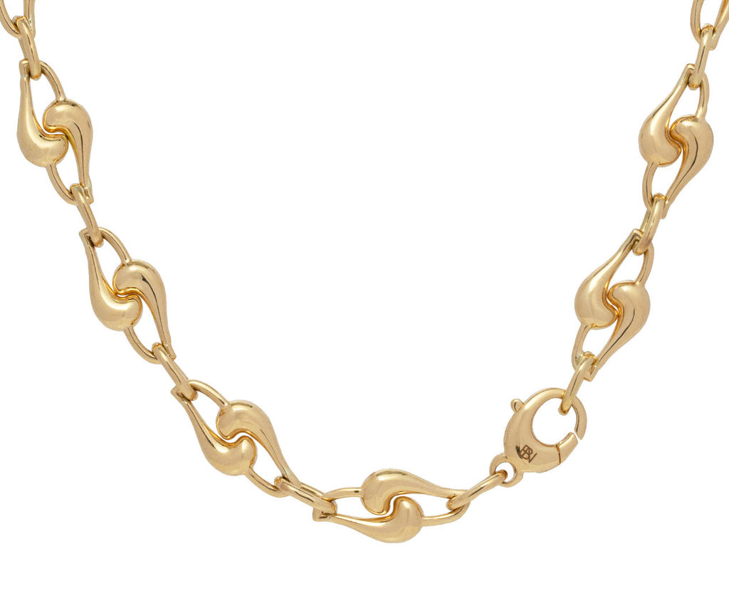 Medium Gold Knot Chain Necklace