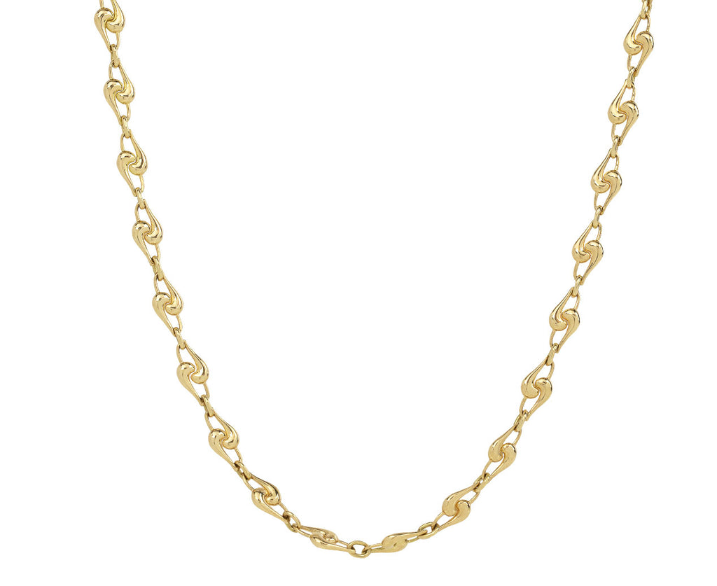 Long Small Knot Chain Necklace