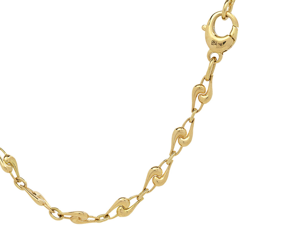 Long Small Knot Chain Necklace