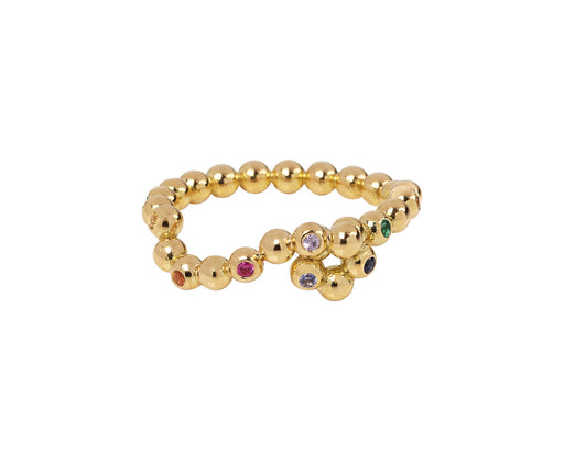 Brent Neale Rainbow Thread Knot Ring