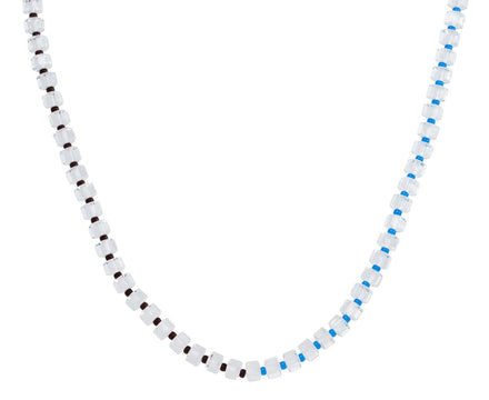 Bea Bongiasca Extra Long Rock Crystal Beaded Necklace