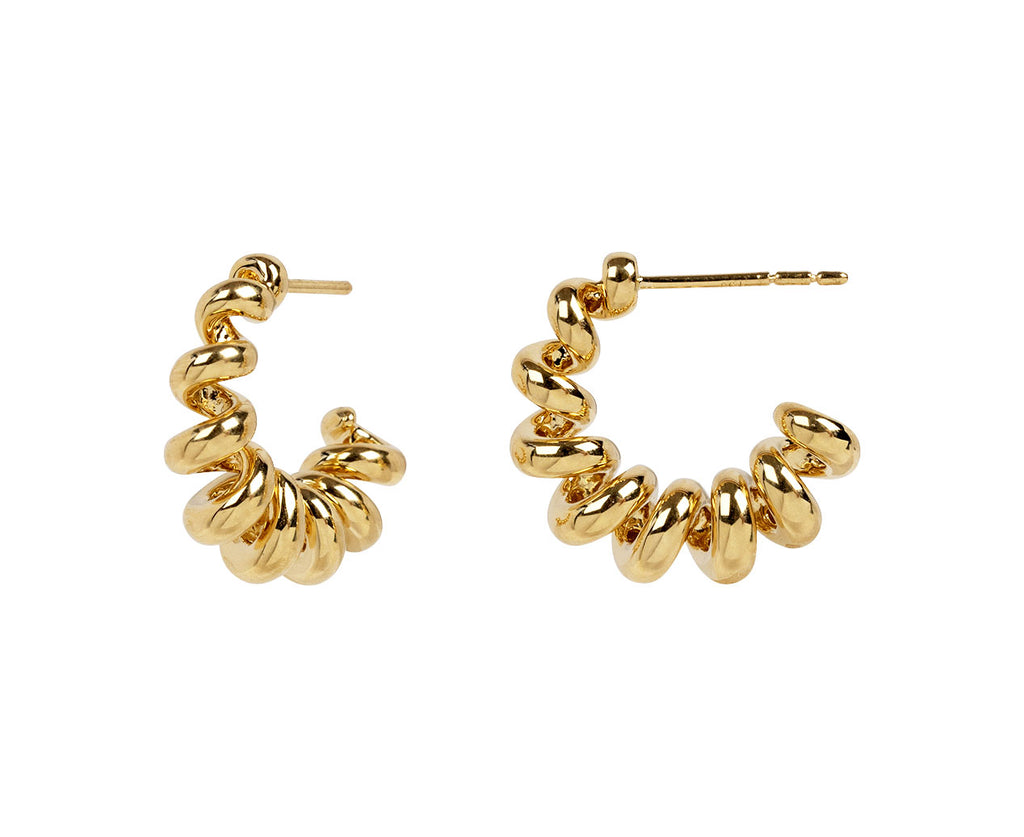 Boochier Slinkee Hoop Earrings Side View