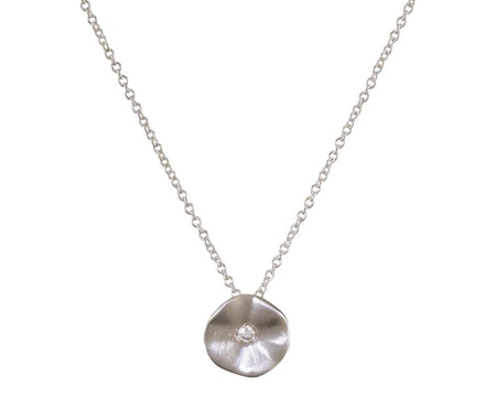 Silver Diamond Seed Pendant Necklace - TWISTonline 