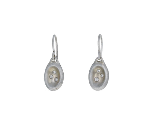 Diamond Shell Earrings