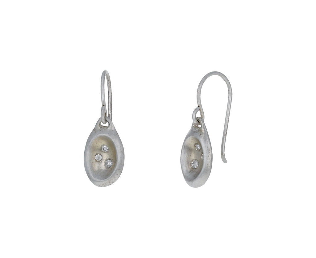 Diamond Shell Earrings