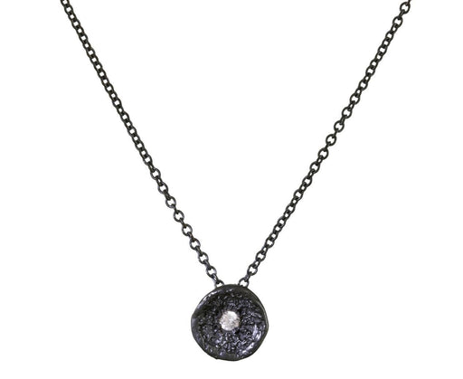 Diamond Lava Shell Pendant Necklace - TWISTonline 