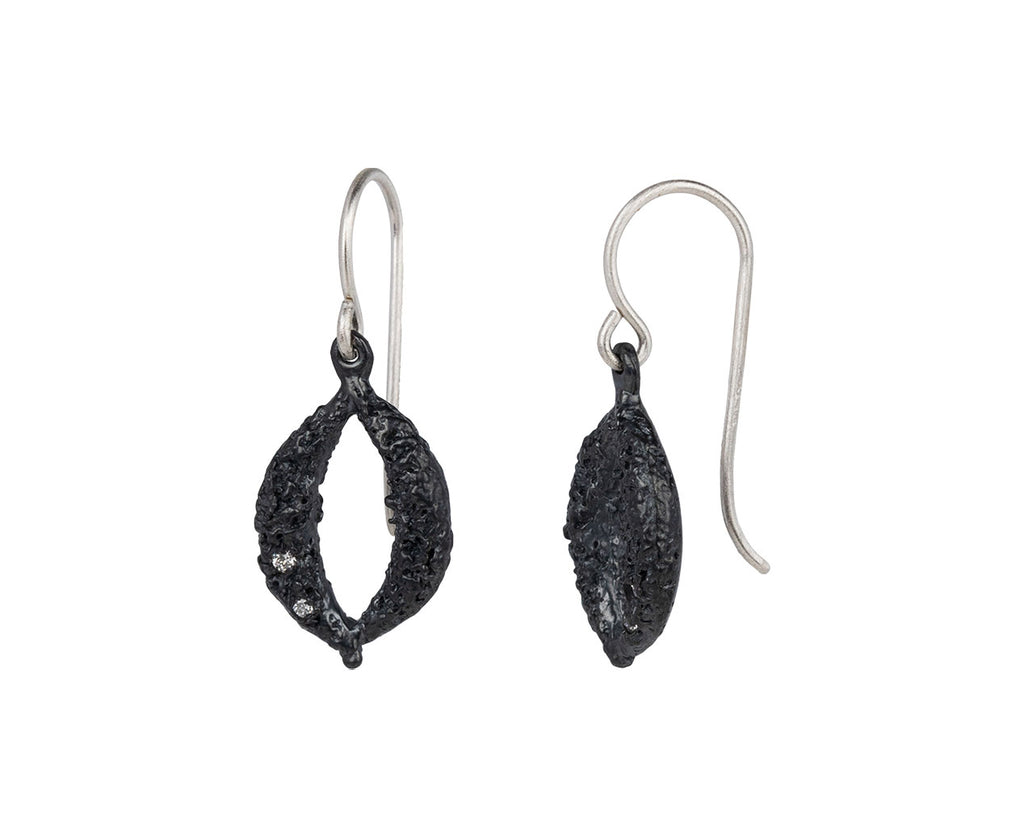 Lava Mongolia Diamond Earrings