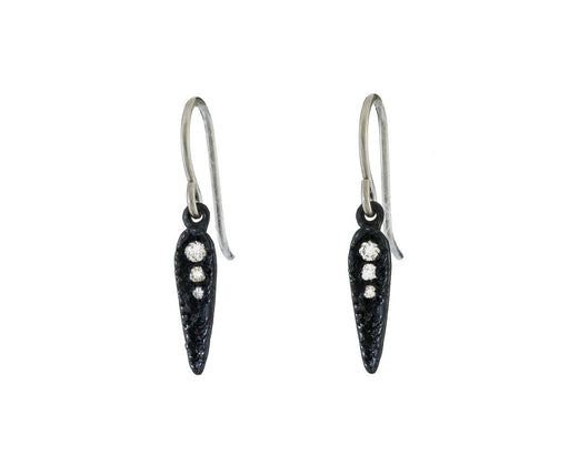 Mini Lava Diamond Spear Earring - TWISTonline 