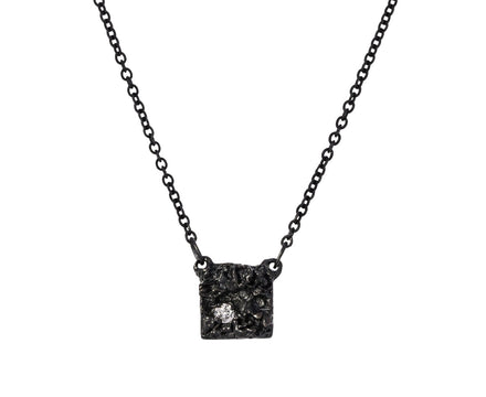 Branch Chryseum Diamond Square Necklace