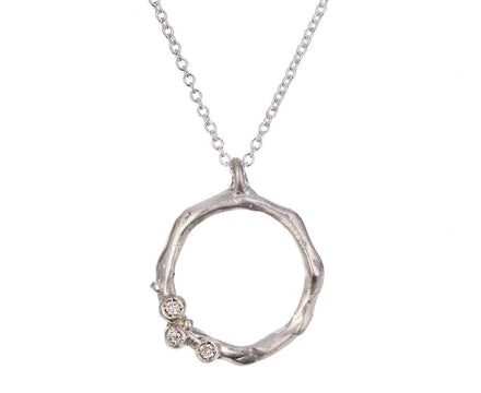 Diamond Branch Pendant Necklace - TWISTonline 