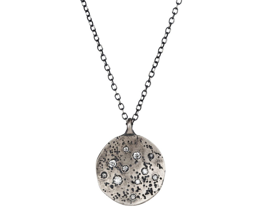 Rock Diamond Scatter Pendant Necklace - TWISTonline 